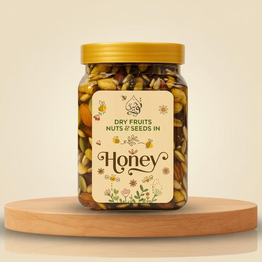 Premium Dry Fruits, Nuts & Seeds in Pure Honey
