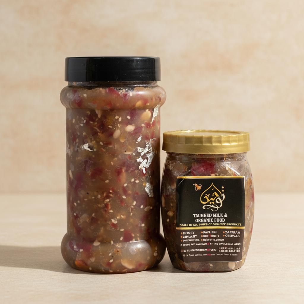 Shahi Mixed Murabba Murakkab Jawahar Dar – Royal Unani Tonic with Silver Warq