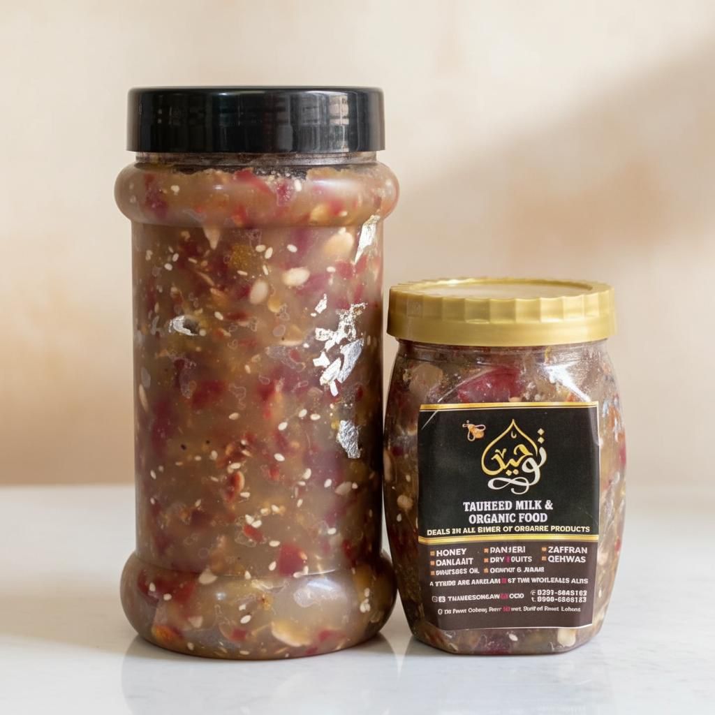 Shahi Mixed Murabba Murakkab Jawahar Dar – Royal Unani Tonic with Silver Warq