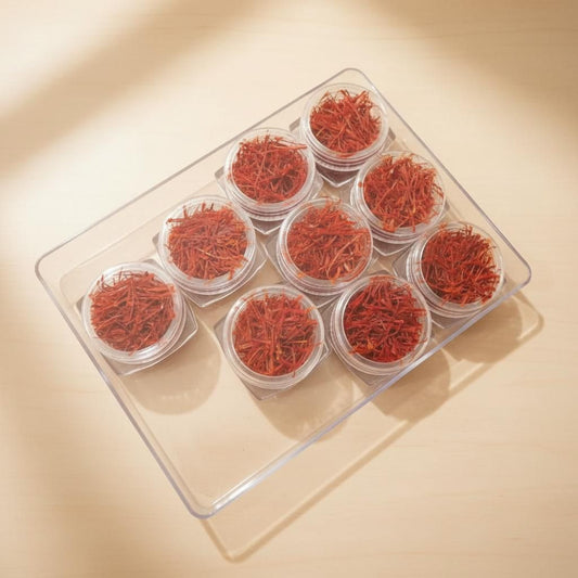 Pure Afghan Saffron Threads – Single Mini Jar