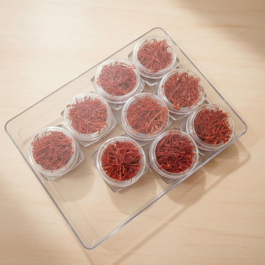 Pure Afghan Saffron Threads – Single Mini Jar